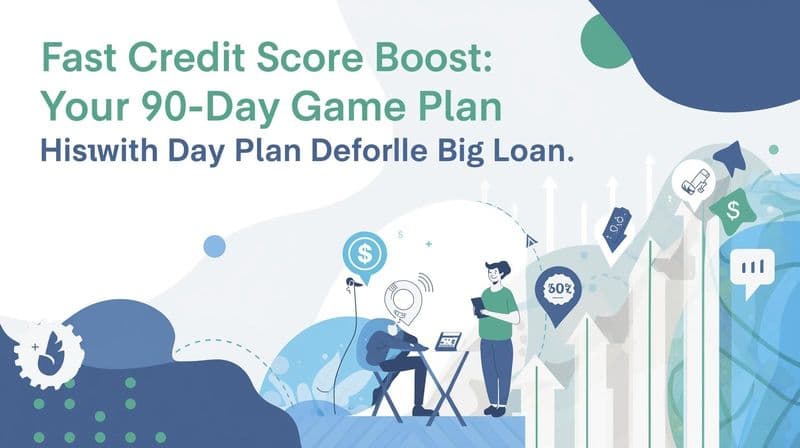 Fast Credit Score Boost_ Your 90-Day Game Plan Before That Big Loan