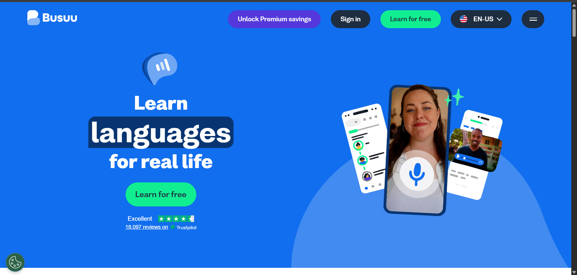 Busuu Screen