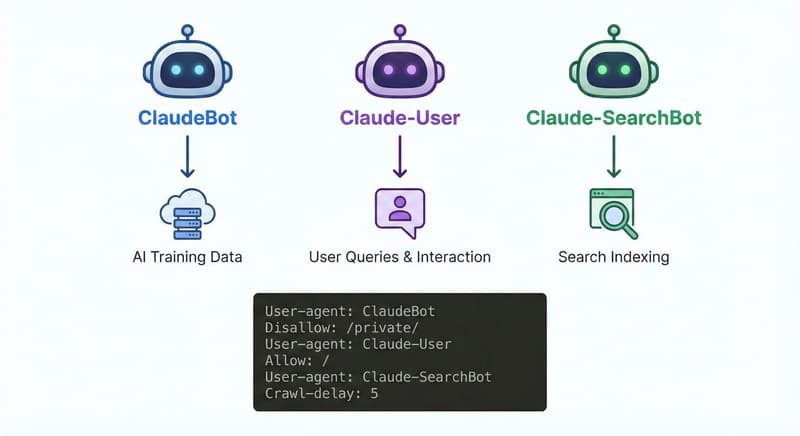 Anthropic Now Has Three Separate Crawlers. Your Robots.txt Needs a Rethink