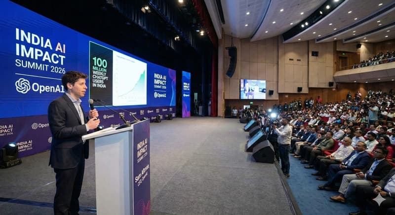 Sam Altman: India Has 100M Weekly ChatGPT Users at AI Summit