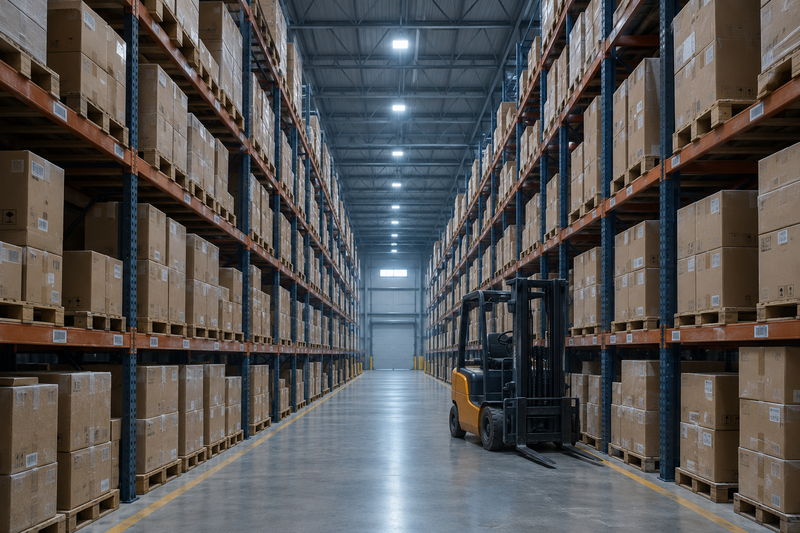 Unsold inventory sitting on warehouse shelves, building up Amazon FBA storage fees