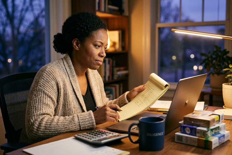 Ecommerce seller checking real per-unit profit margins before moving ad budget from Sponsored Ads to Amazon DSP
