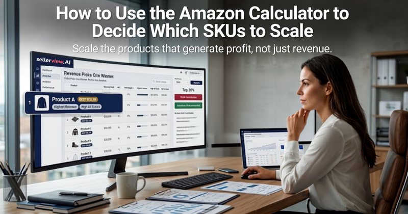 Your Amazon Calculator Says Scale. Your P&L Says Don't.