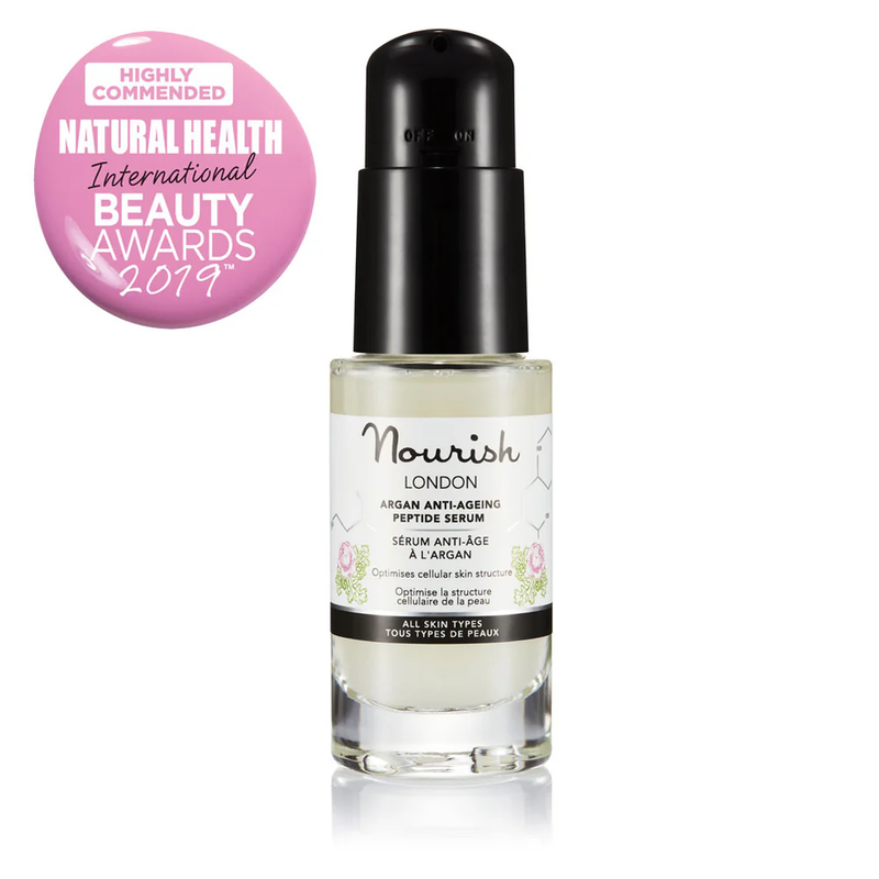 Argan Peptide Serum with Hyaluronic Acid - Nourish London
