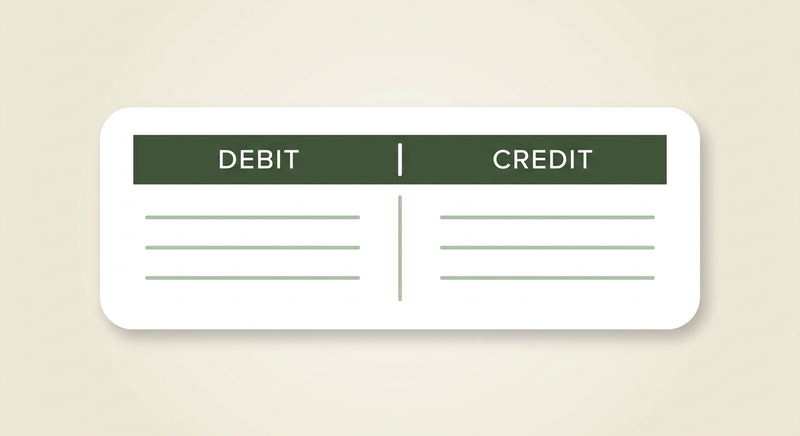 Debits and Credits Explained: The Table You Actually Need