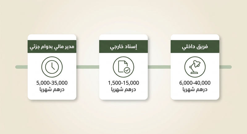المحاسبة الخارجية مقابل الداخلية: التكلفة والتحكم والملاءمة