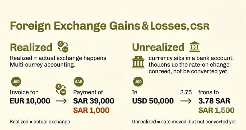 Managing Multi-Currency Gains and Losses: A Practical Guide for GCC Businesses