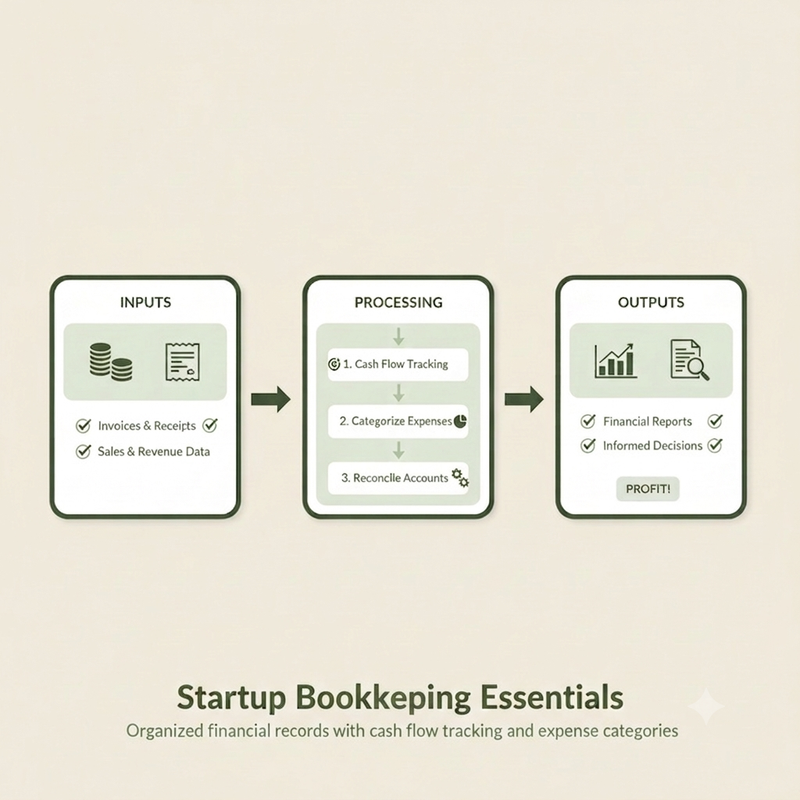 Startup Bookkeeping 101: Essential Tips Every Founder Needs