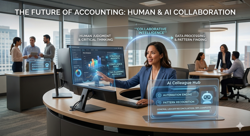 The Future of Accounting Is Human-AI Collaboration, Not Replacement