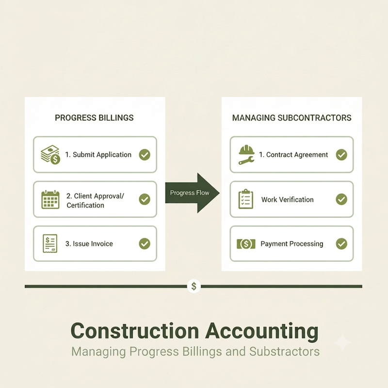 Construction Accounting: How to Manage Progress Billings and Subcontractors Effectively