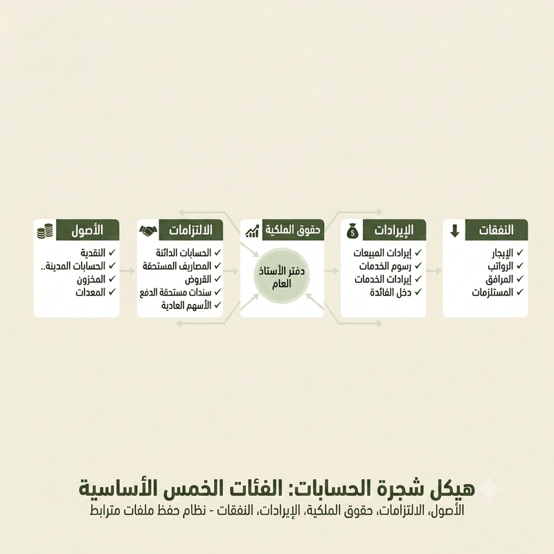 إعداد دليل الحسابات: الأساس الذي تحتاجه كل الأعمال