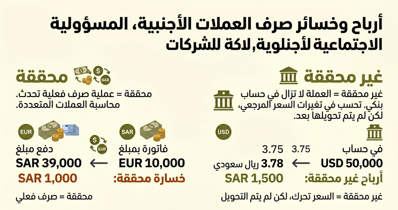 إدارة أرباح وخسائر فروق أسعار الصرف: دليل عملي للشركات