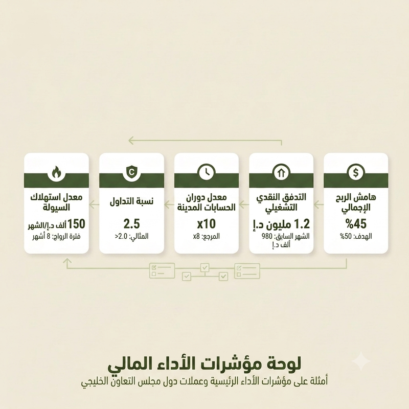مؤشرات الأداء المالي الأساسية التي يجب على كل صاحب عمل تتبعها