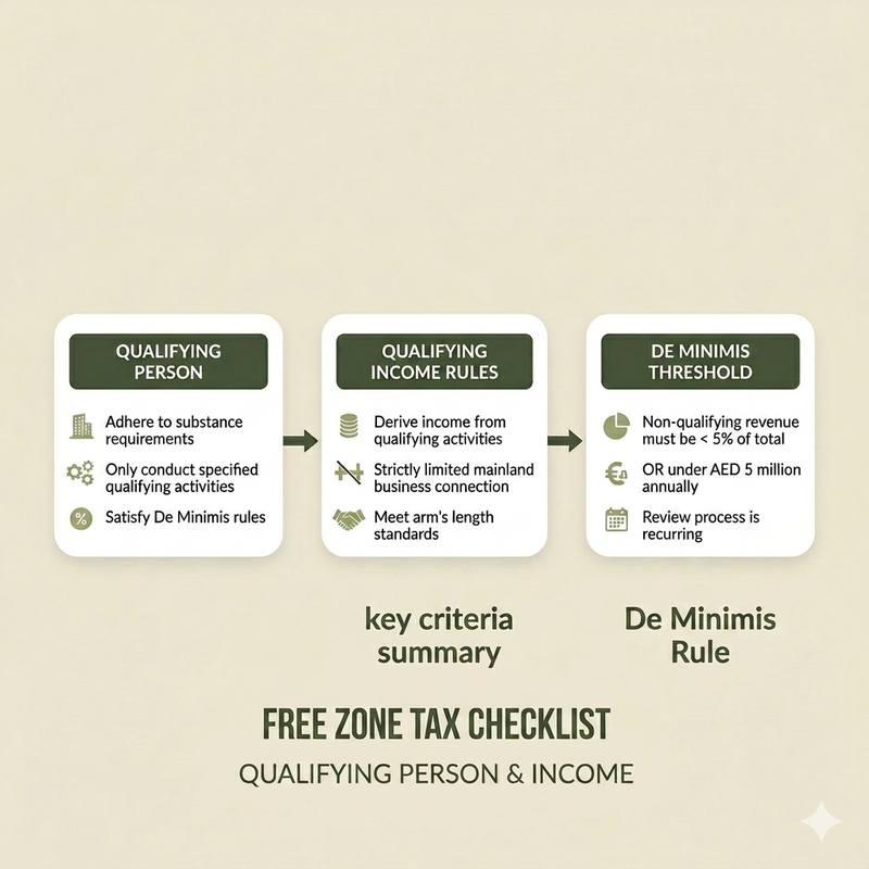 Free Zone Corporate Tax Compliance Requirements Checklist