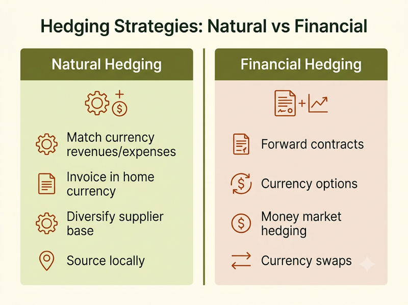 Hedging Strategies Comparison: Natural vs Financial Hedging