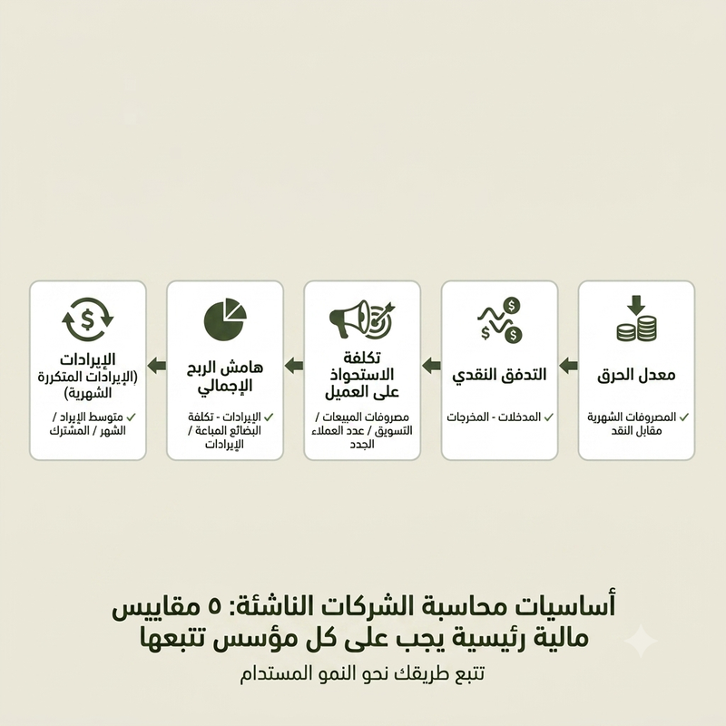 أدوات وأنظمة برامج المحاسبة للشركات الناشئة