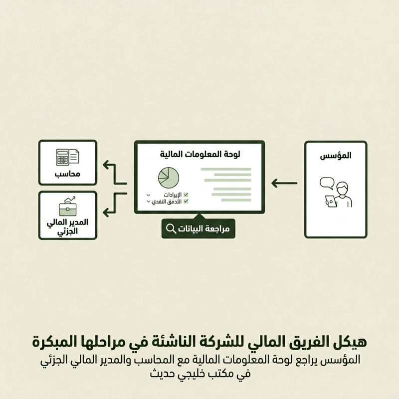 كيف تبني فريقك المالي في المراحل المبكرة (دون تكاليف باهظة)