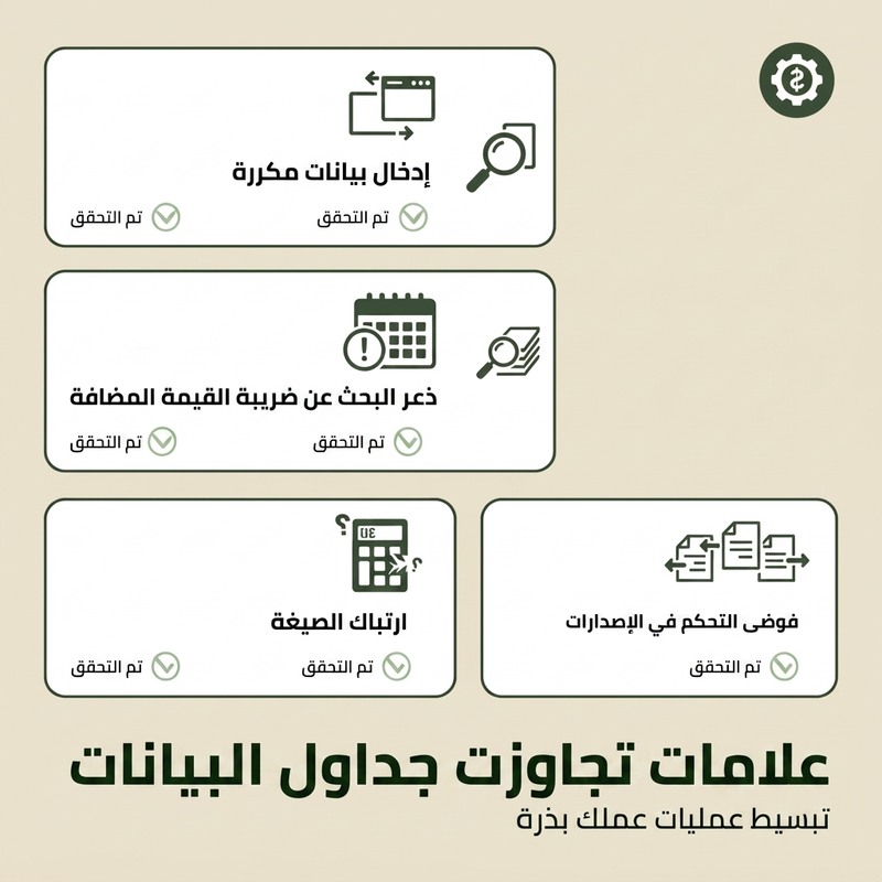 قائمة علامات التحذير