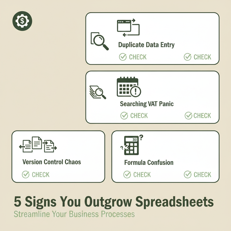 5 warning signs checklist