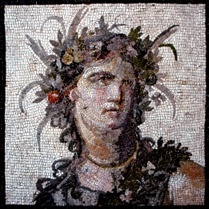 Ancient floral Garland