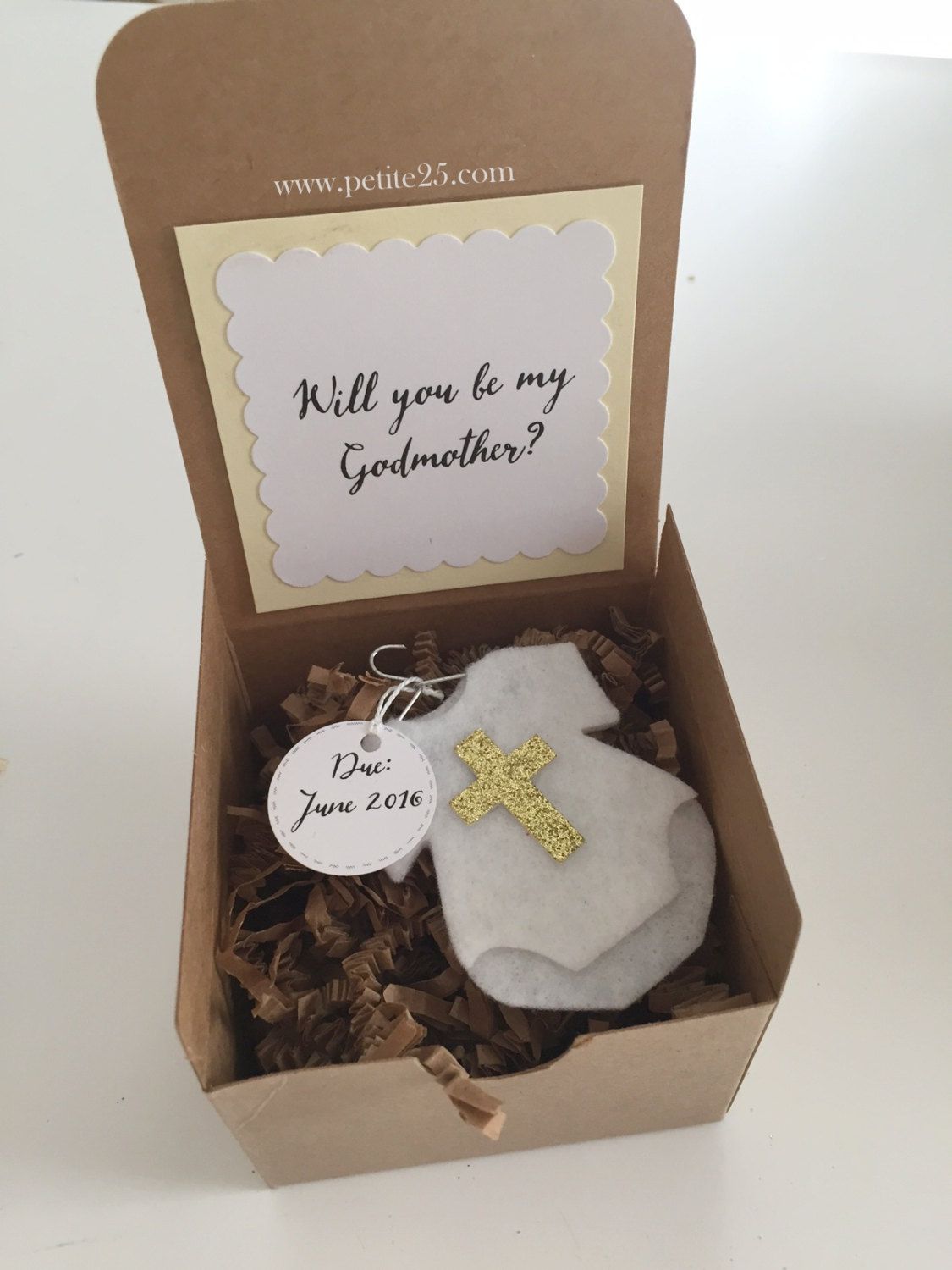 Will you be my Godmother be my Godparent baptism baby | Etsy | God parents,  Godparent gifts, Baby ornaments