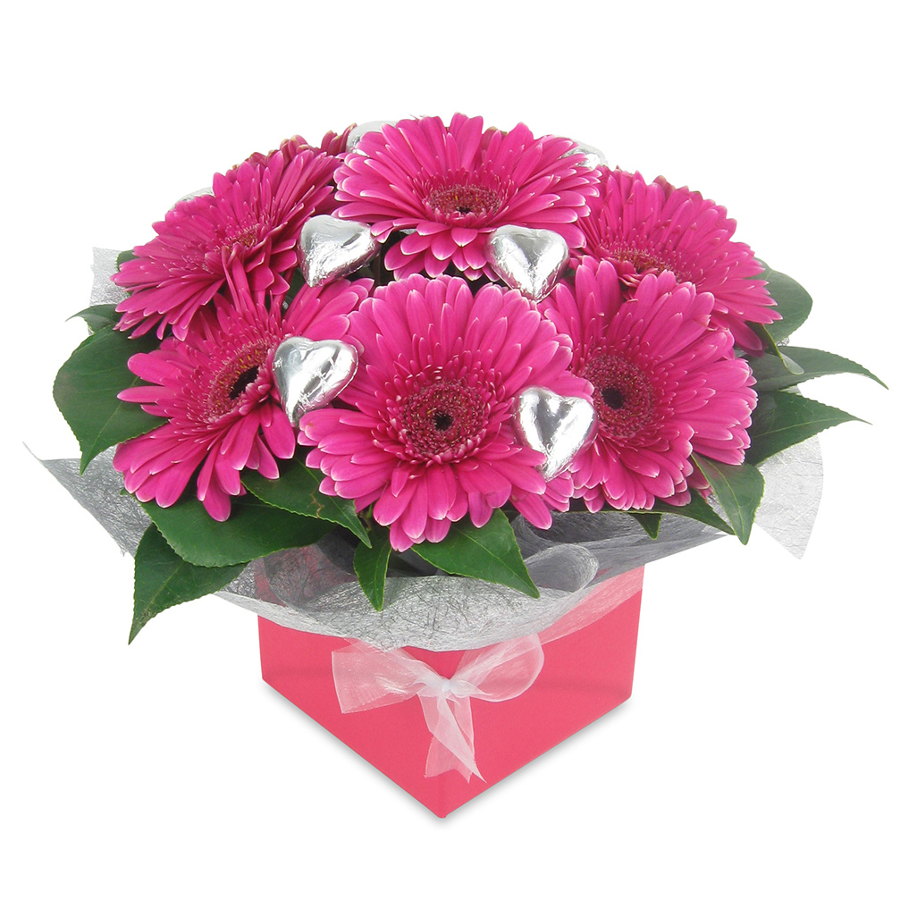 Gerberas and Chocolates