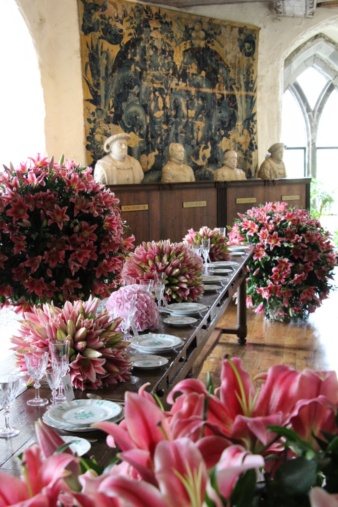 DK Dennis Kneepkens floral installation Leeds Castle 2