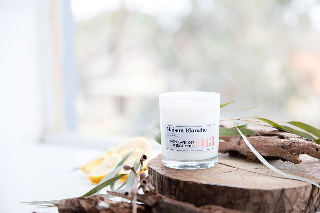 Flowers Across Melbourne Maison Blanche Candles