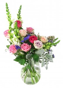 French Rococo Period flower arrangement