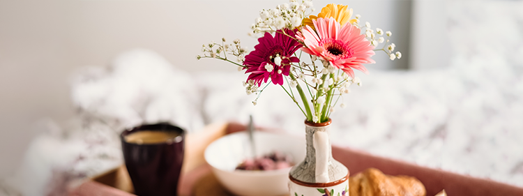 Gerberas in a vase