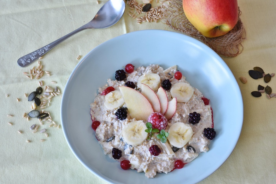 Muesli, Porridge, Breakfast, Healthy, Nuts, Eat, Cook