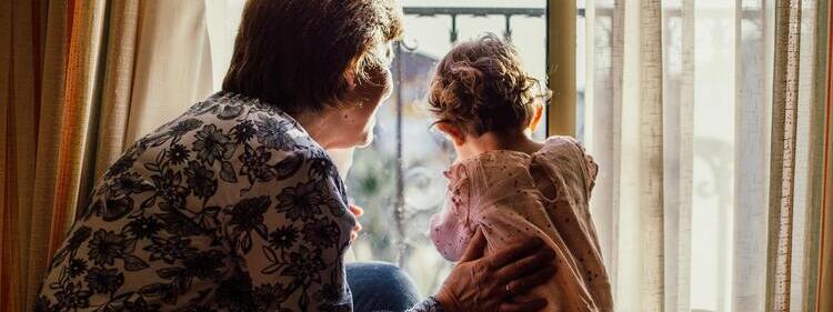 Mother and a child