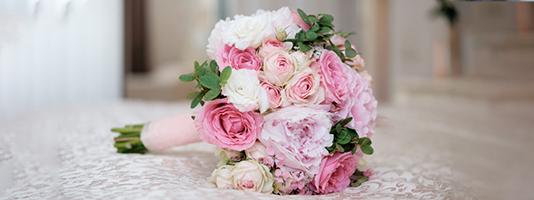 Pink and White Peony Bouquet