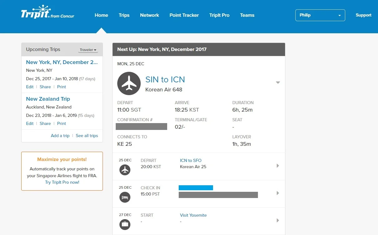 tripit travel app review