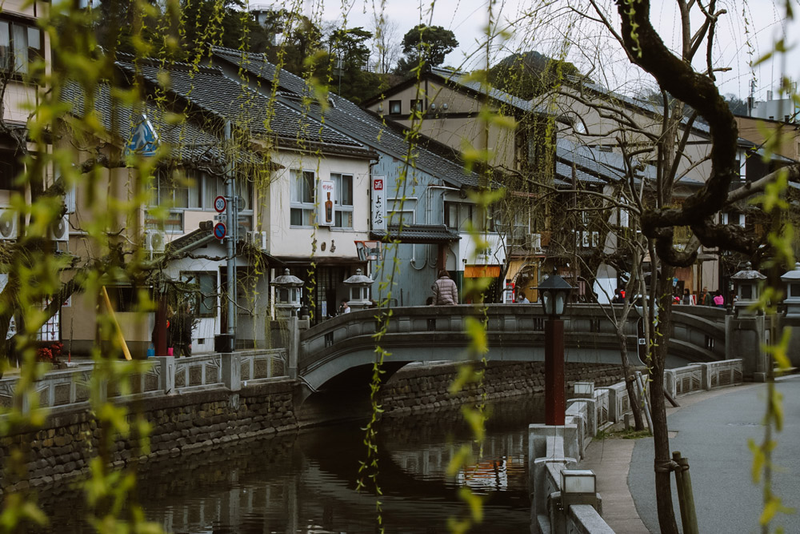 hotspring hopping in kinoski onsen
