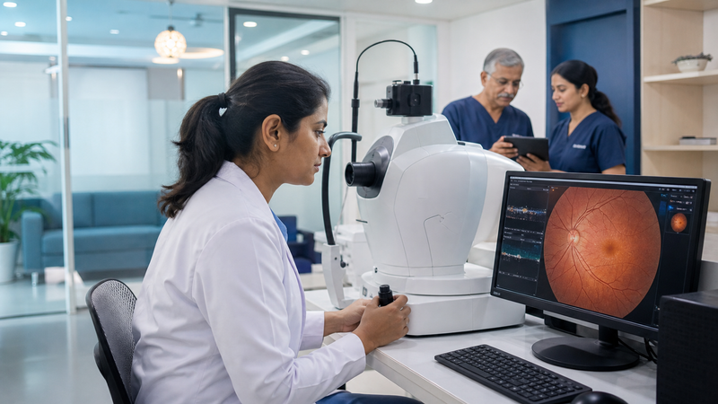 Surgical team briefing before a procedure