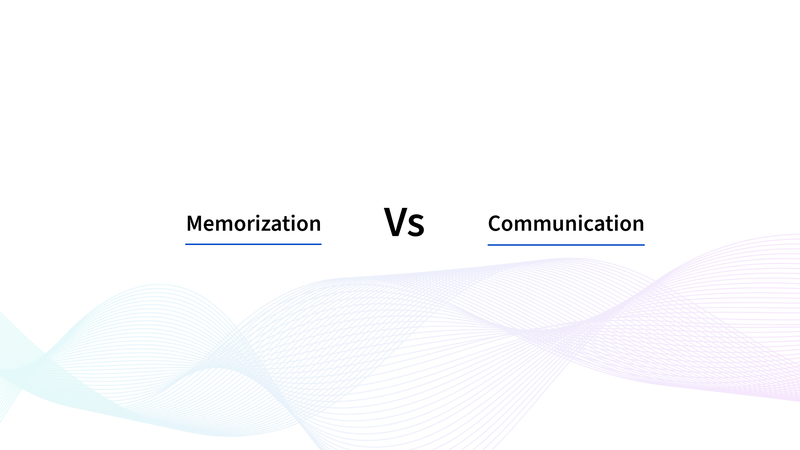 Memorization Vs Communication