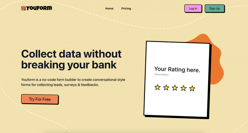 Here is a free Typeform alternative that allows unlimited responses