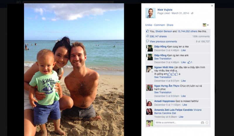 Here is the most liked Facebook post of all time