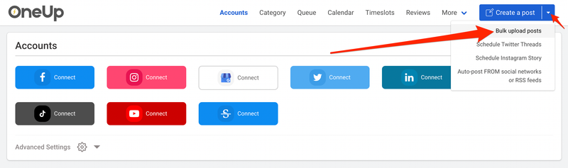 bulk post images on Google Business listing