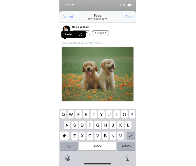 FB profile scheduler