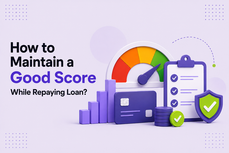 How to Maintain a Good Score While Repaying Loans?