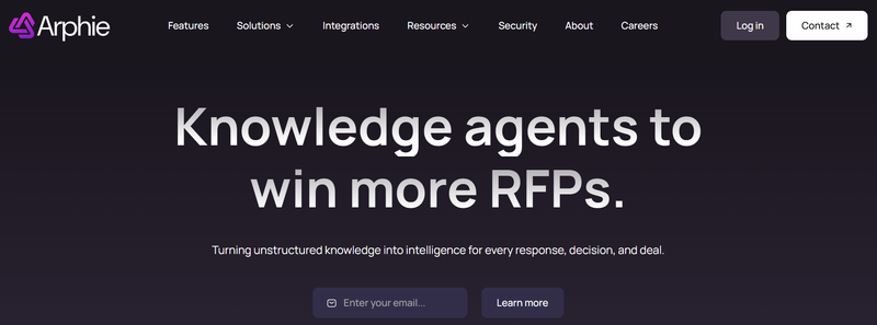 Arphie homepage image