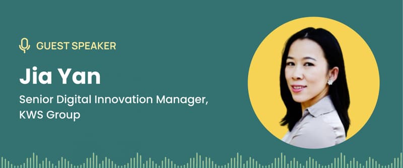 In the third episode of the CIED Saga podcast series we’re featuring Jia Yan, Senior Digital Innovation Manager, KWS Group.