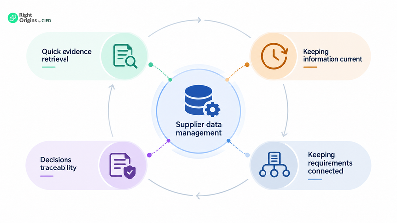 Importance of supplier data management in compliance