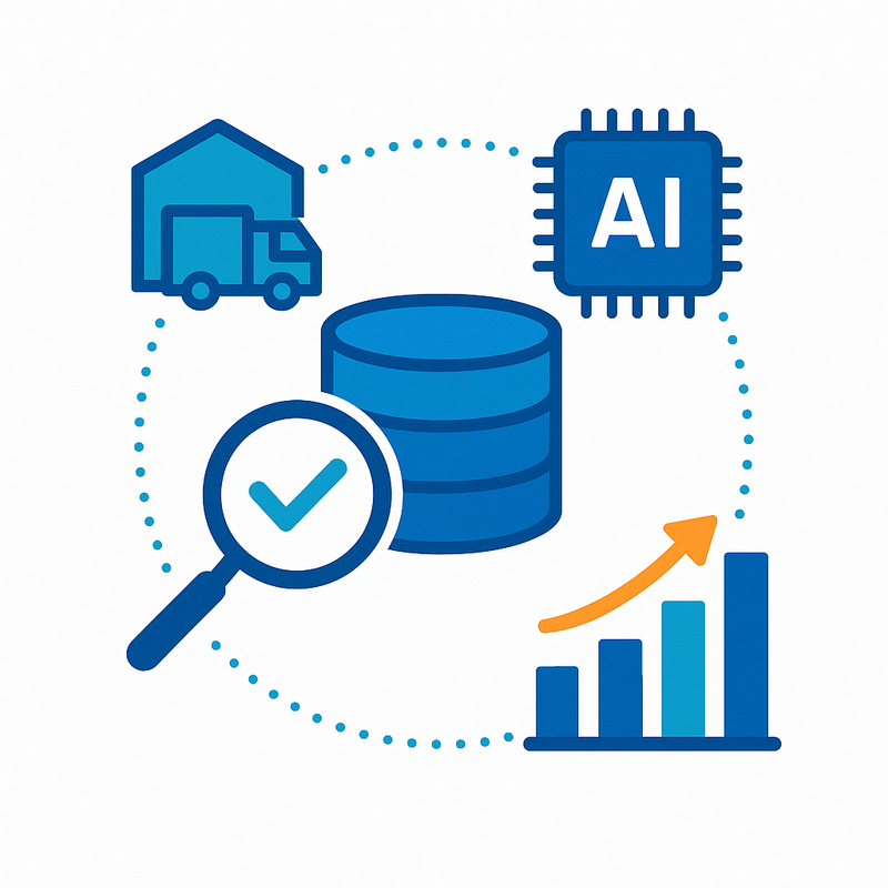How to master data quality management in the supply chain with AI