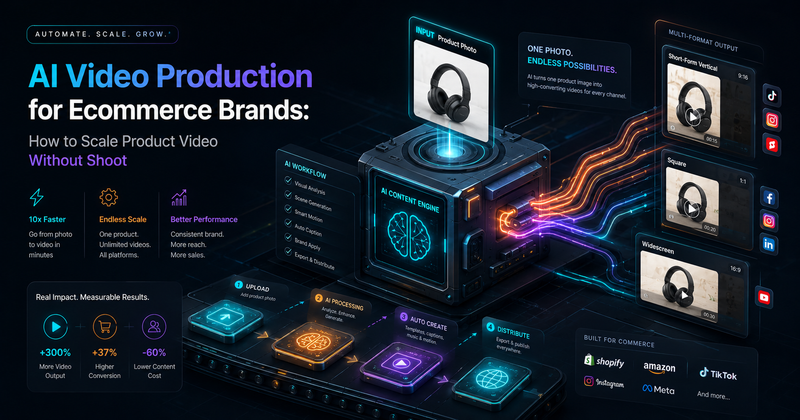 ai video production for ecommerce brands