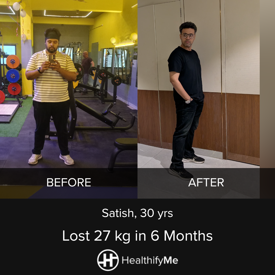 Ashoknagar Consistency Story: 27 kg Down in 6 Months