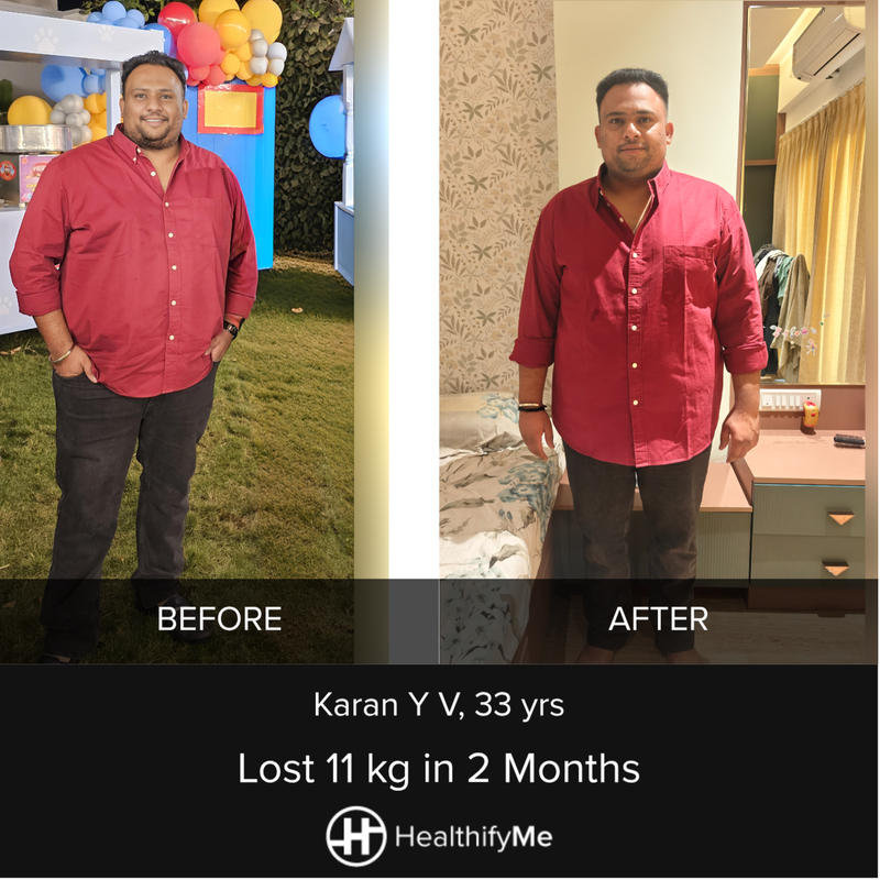 Bengaluru Mindset Story: 11 kg Down in 2 Months