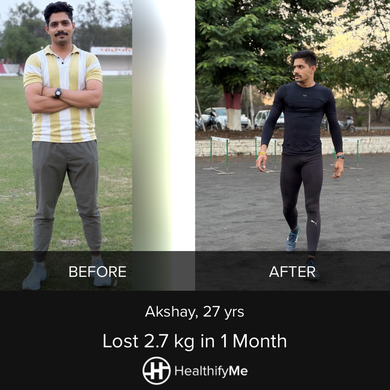 Bhopal Athletic Story: 2.7 kg Down in 1 Month